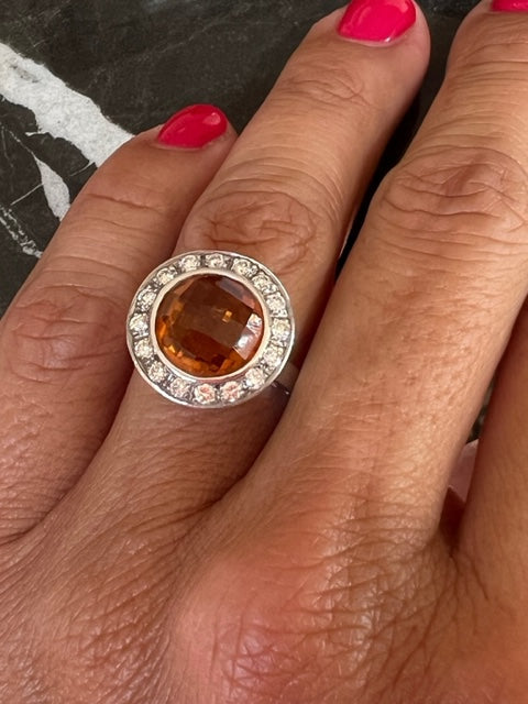 Anillo Citrino