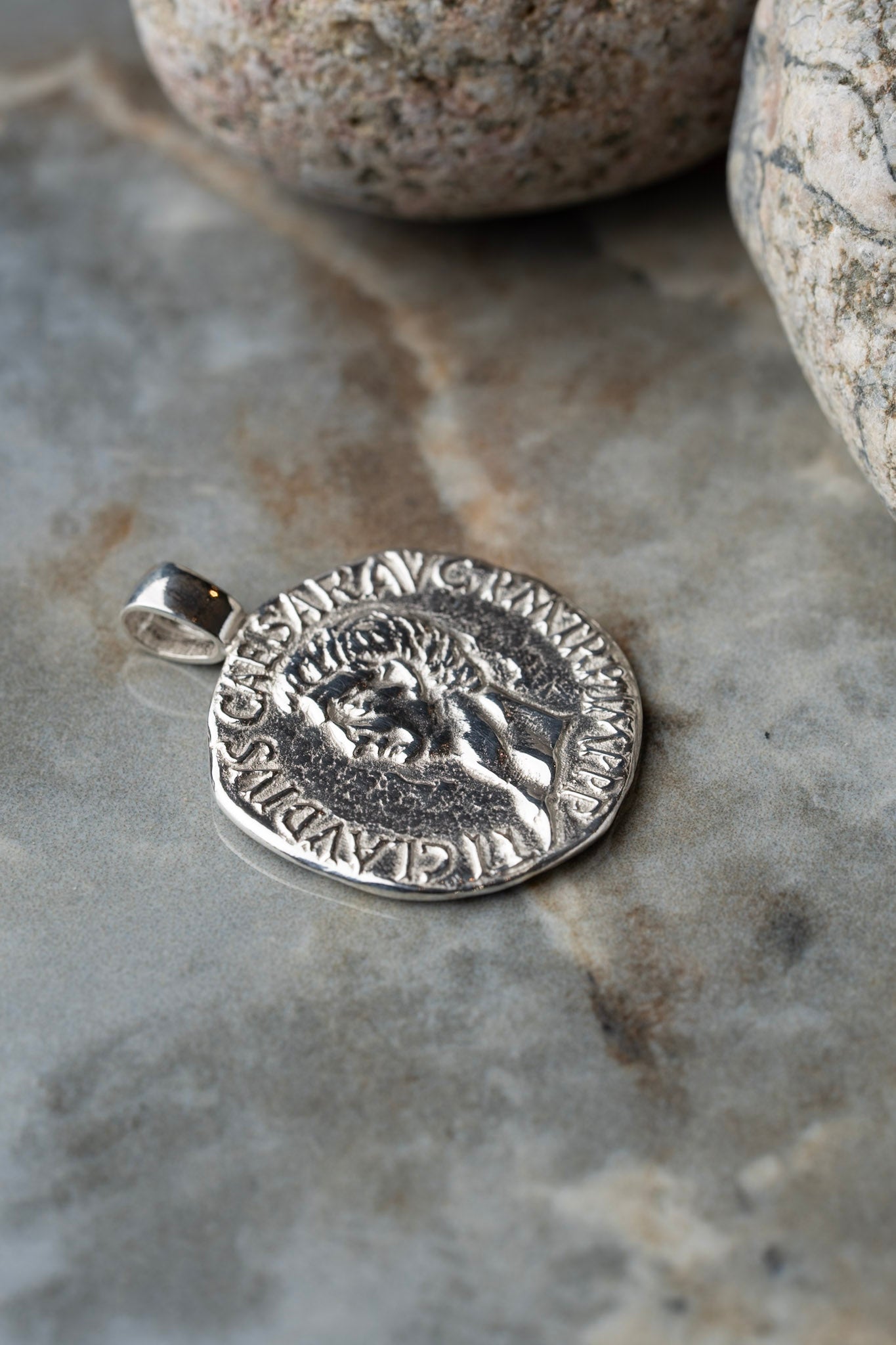Colgante César 1  Plata 950