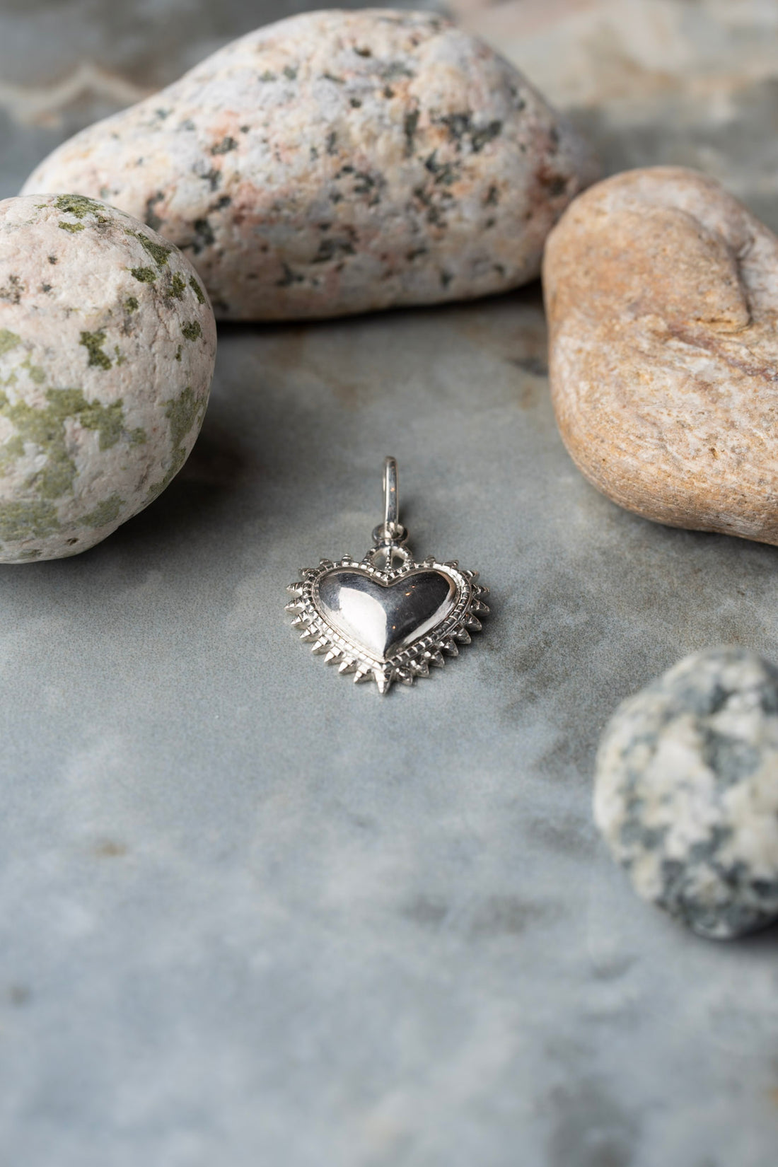 Corazon detente plata 950