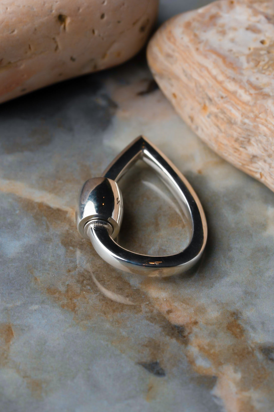 Broche Gota Plata 950