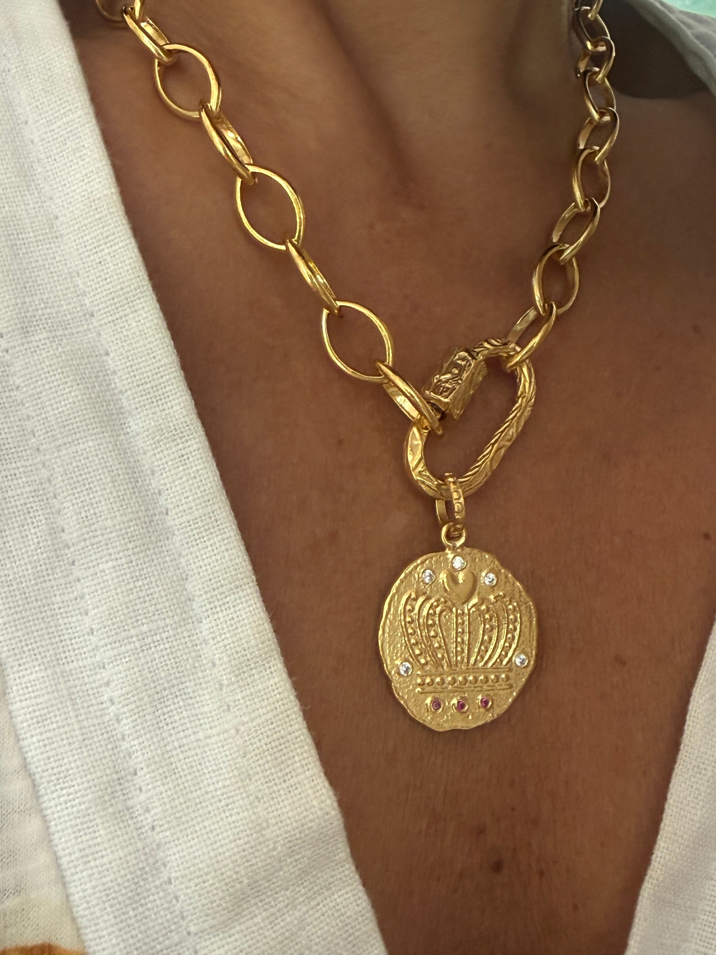 Cadena Maia / Broche/ Corona