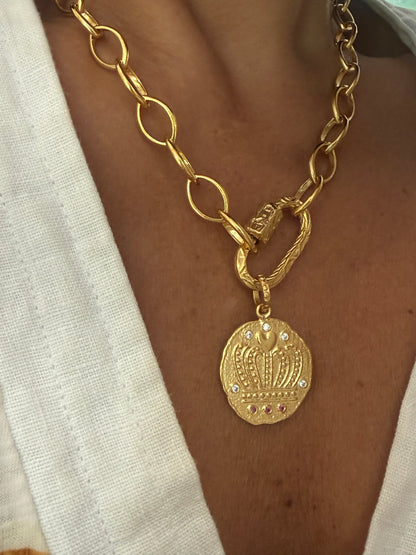 Cadena Maia / Broche/ Corona