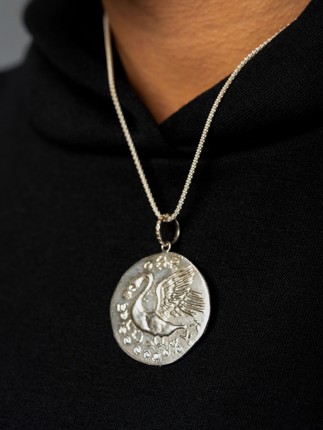 Colgante Ave Plata 950