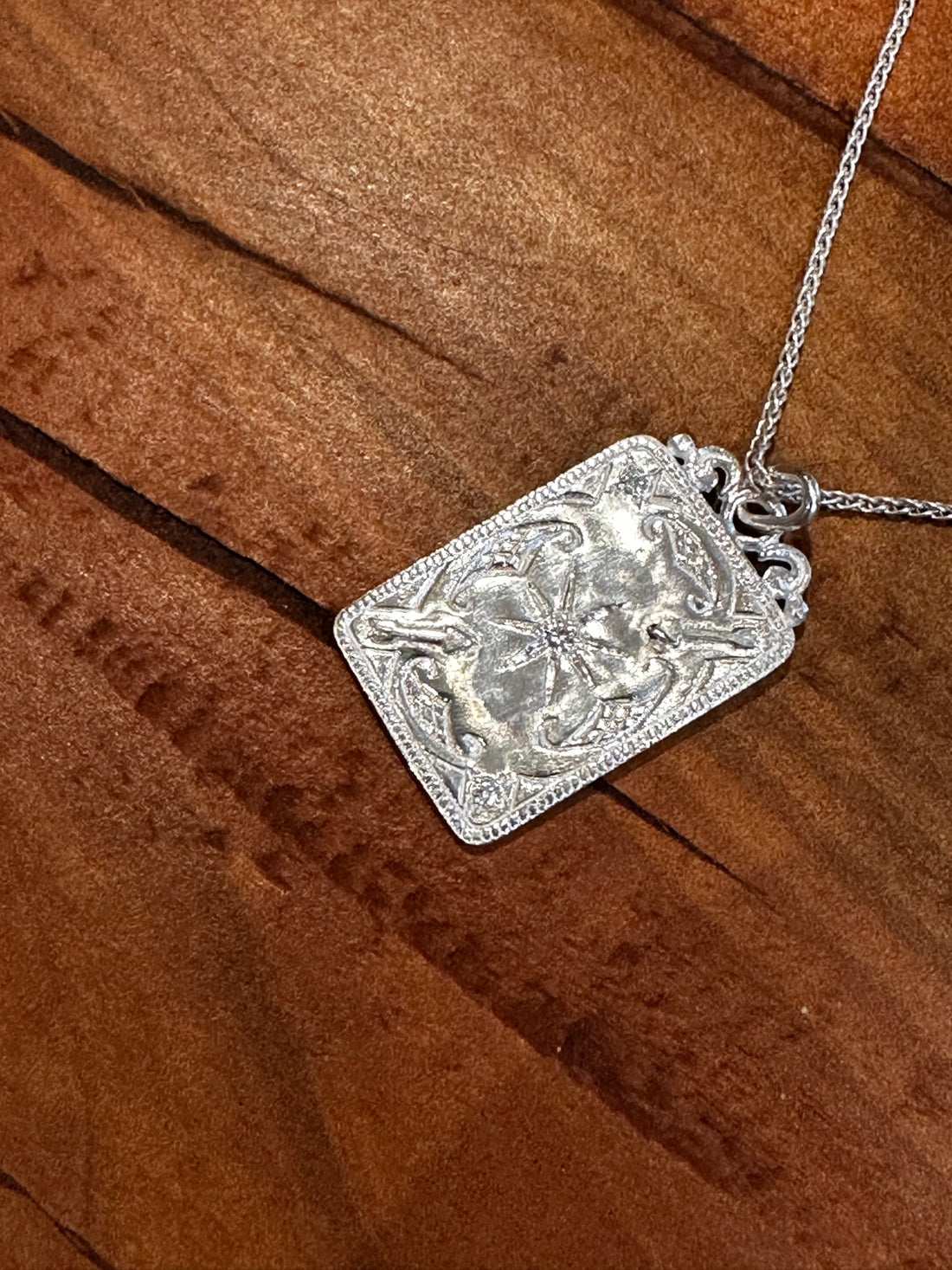 Colgante plata dia de la madre