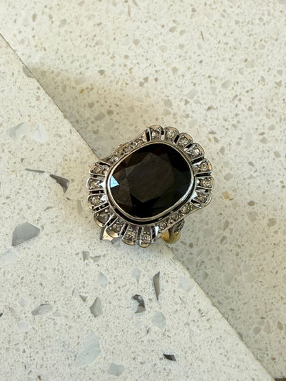 Anillo Zafiro Antiguo