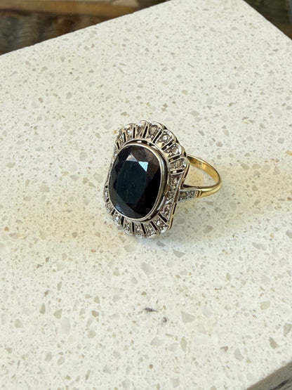 Anillo Zafiro Antiguo