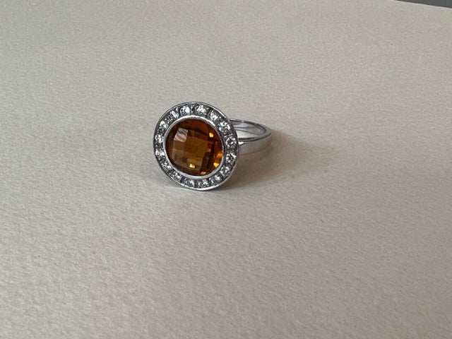 Anillo Citrino